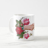 Antikes Valentine Kaffeetasse (Vorderseite Links)