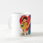 Antikes Valentine Kaffeetasse (Vorderseite Links)