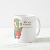 Antikes Valentine Kaffeetasse (VorderseiteRechts)