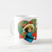 Antikes Valentine Kaffeetasse (Vorderseite Links)