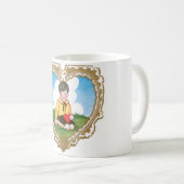 Antikes Valentine Kaffeetasse (VorderseiteRechts)