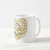 Antikes Valentine Kaffeetasse (VorderseiteRechts)