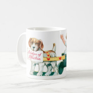 Antikes Valentine Kaffeetasse