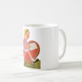 Antikes Valentine Kaffeetasse (VorderseiteRechts)