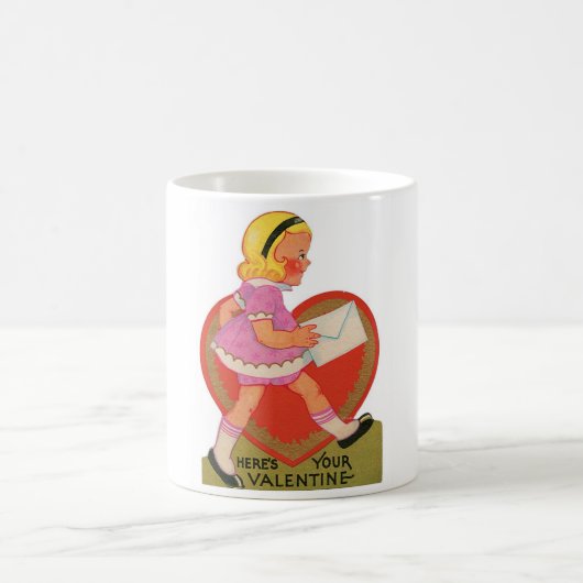 Antikes Valentine Kaffeetasse (Mittel)