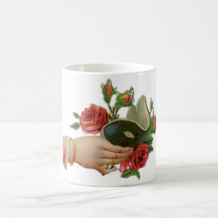 Antikes Valentine Kaffeetasse