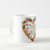 Antikes Valentine Kaffeetasse (Vorderseite Links)