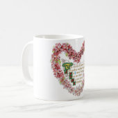 Antikes Valentine Kaffeetasse (Vorderseite Links)