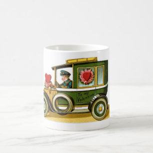 Antikes Valentine Kaffeetasse
