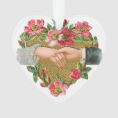 Antikes Valentine Ornament (Vorderseite)