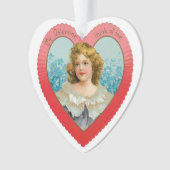 Antikes Valentine Ornament (Vorderseite)