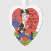 Antikes Valentine Ornament (Vorderseite)