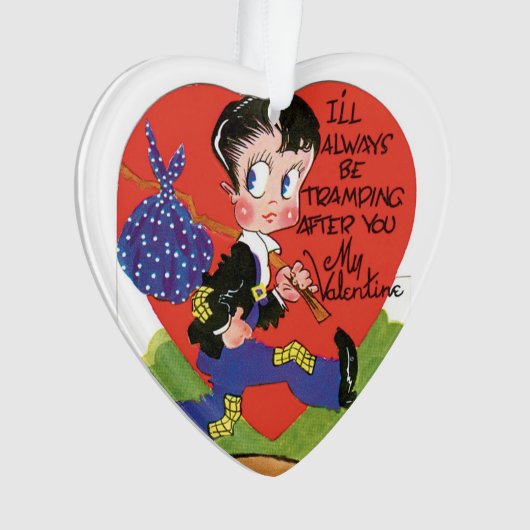 Antikes Valentine Ornament (Vorderseite)