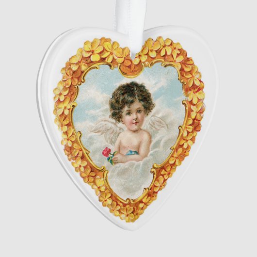 Antikes Valentine Ornament (Vorderseite)