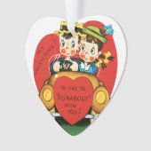 Antikes Valentine Ornament (Vorderseite)