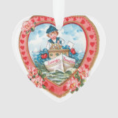 Antikes Valentine Ornament (Vorderseite)