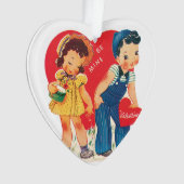 Antikes Valentine Ornament (Vorderseite)