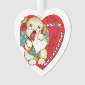 Antikes Valentine Ornament (Vorderseite)