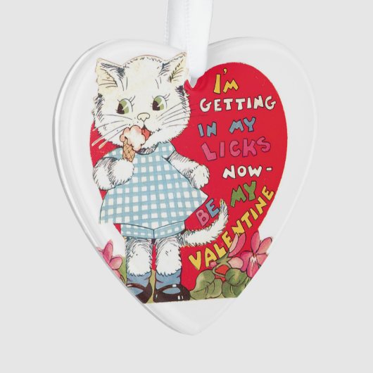 Antikes Valentine Ornament (Vorderseite)