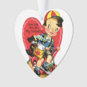 Antikes Valentine Ornament (Vorderseite)