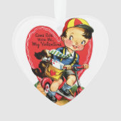 Antikes Valentine Ornament (Vorderseite)
