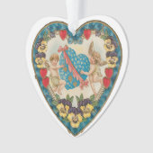 Antikes Valentinsgeschenk Ornament (Vorderseite)