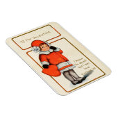 Antikes Valentinsmädchen Magnet (Rechte Seite)