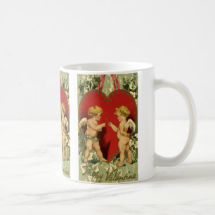 Antikes Valentinstag, Cherubs äußern einen Wunsch Kaffeetasse