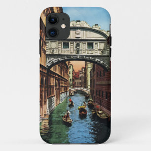 Antikes Venedig, die Seufzerbrücke iPhone 11 Hülle
