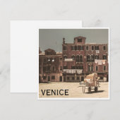 Antikes Venedig-Foto (Vorne/Hinten)