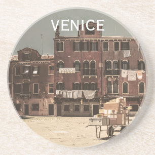 Antikes Venedig Getränkeuntersetzer