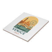 Antikes Venedig Italien Keramikfliese – Retro Gond (Seite)