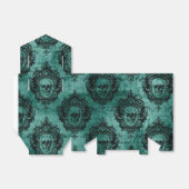 Antikes Viktorianisches Aquamarines und schwarzes  Geschenkschachtel (Ungefaltet)