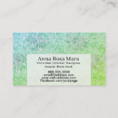 *~* antikes viktorianisches Vintages mit Visitenkarte (Rückseite)