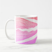 Antikes Vintag rosa Sonnenbild Kaffeetasse (Links)