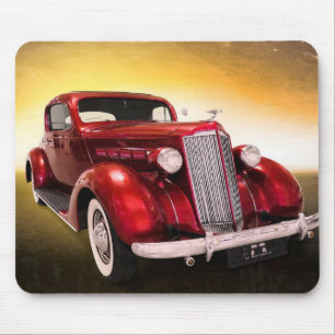 Antikes Vintage-Auto Mousepad