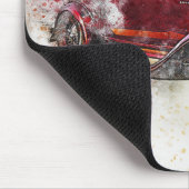 Antikes Vintage-Auto Mousepad (Ecke)