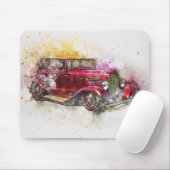 Antikes Vintage-Auto Mousepad (Mit Mouse)
