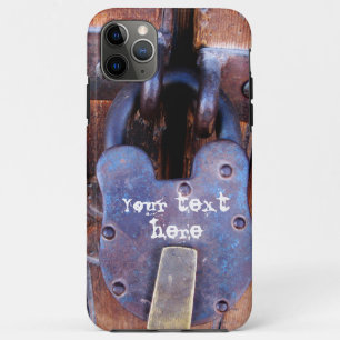 Antikes Vintage-Eisenschloss mit rustikaler Patina Case-Mate iPhone Hülle