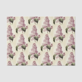 Antikes Vintages botanisches Lila Lilac Blossom Seidenpapier