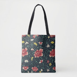 Antikes Vintages Hübsches Blumenmuster Tasche