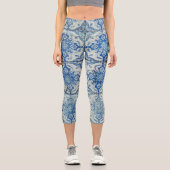Antikes Vintages portugiesisches Fliesenmuster - A Capri Leggings (Vorderseite)