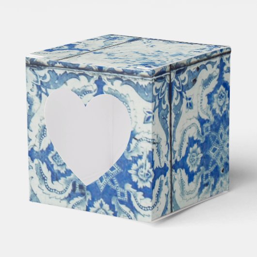 Antikes Vintages portugiesisches Fliesenmuster - A Geschenkschachtel (Vorderseite)