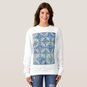 Antikes Vintages portugiesisches Fliesenmuster - A Sweatshirt (Vorne ganz)