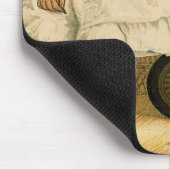 Antikes Vintages viktorianisches Kind Mousepad (Ecke)