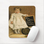 Antikes Vintages viktorianisches Kind Mousepad (Mit Mouse)