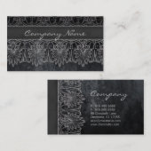 Antikes Visitenkarte (Vorne/Hinten)