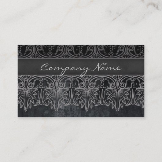 Antikes Visitenkarte (Vorderseite)