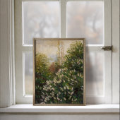 Antikes Wald-Wildblumen-Poster Poster