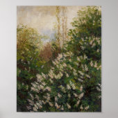 Antikes Wald-Wildblumen-Poster Poster (Vorne)